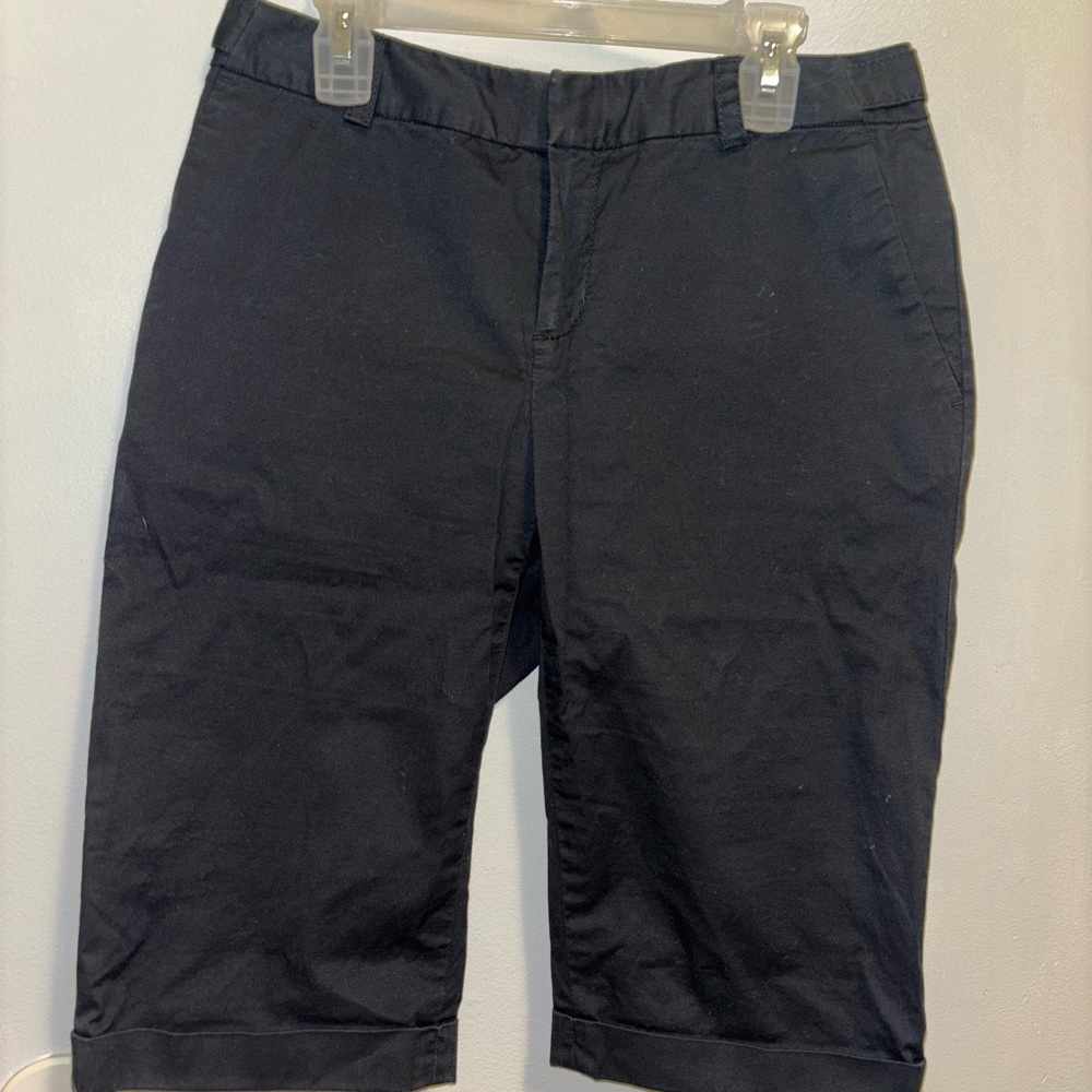Banana Republic Black Stretch Shorts